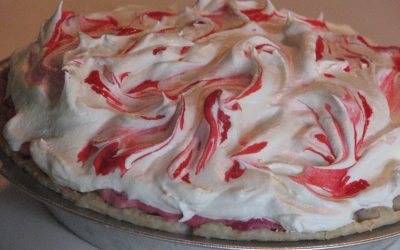 Creamy Raspberry Mallow Pie