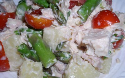Asparagus & Chicken Salad (Schwetzinger Spargelsalat)