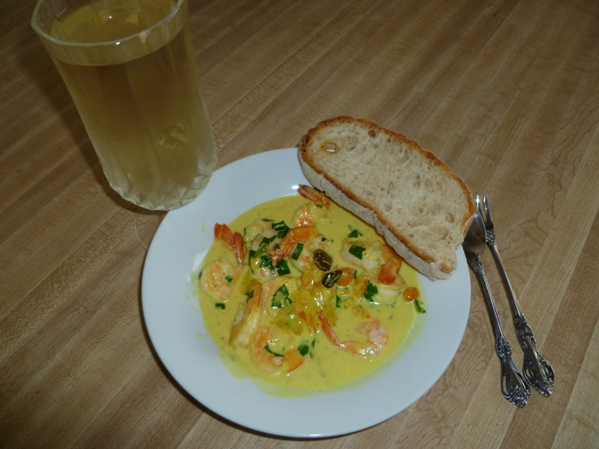 Kumquat Curry With Shrimp recipe