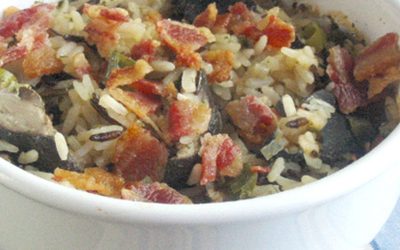 Wild Rice With Bacon