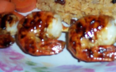 Spicy Sweet Grilled Shrimp