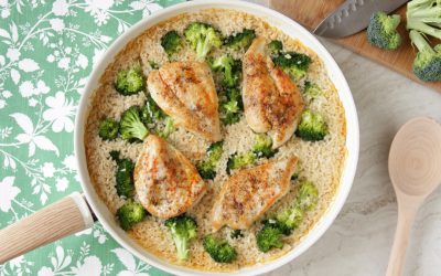 Campbell’s 15-Minute Chicken, Broccoli & Rice Dinner
