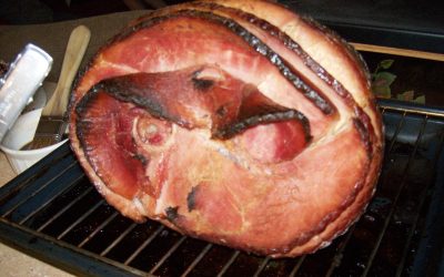 Honey-Marsala Glazed Ham
