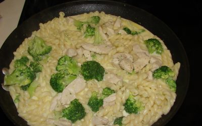 Chicken, Broccoli and Fusilli Pasta