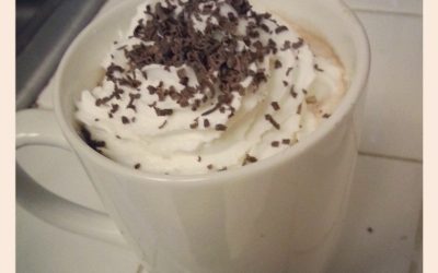 Real Peppermint Patty Hot Chocolate