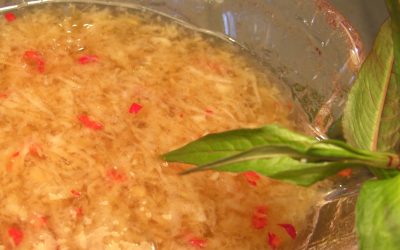 Vietnamese Ginger Fish Sauce – Nuoc Mam Gung