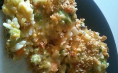 Broccoli Cheese Rice Casserole