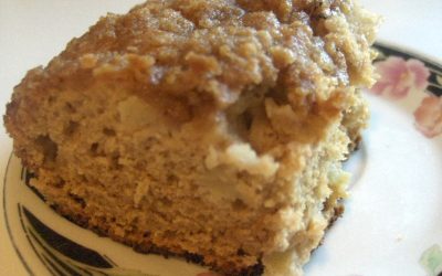 Apple Coffee Cake With Crumble Topping