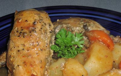 Beer-Braised Rabbit (Or Chicken) for the Crock Pot