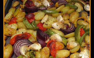 Caponata-Delicious Roasted Vegetables