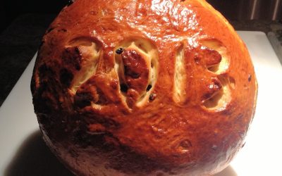 Vasilopeta (Greek New Year’s Bread)