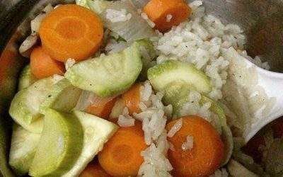 One Pot Rice With Veggies