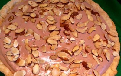 Mounds (Almond Joy) French Silk Pie