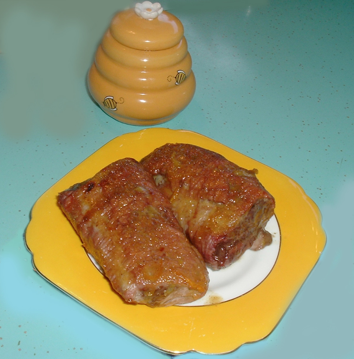 Glazed Roast Pork Tenderloin recipe