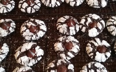 Rich Hershey’s Kisses Tiger Cookies