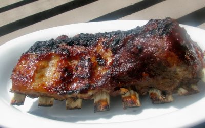 Hawaiian Barbecued Pork Ribs