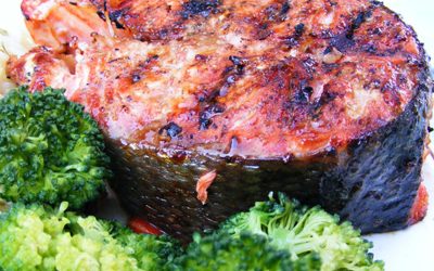 Easy Glazed Grilled Salmon