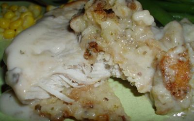 Pork Chops With Stuffing Casserole