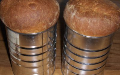 Canned White Yeast Bread That Needs No Kneading