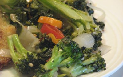 Bok Choy-Broccoli Stir-Fry