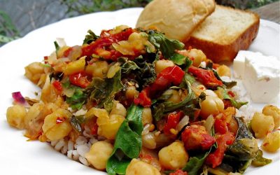 Chickpeas With Spinach (Greek)