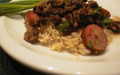 Weekday Black Beans and Rice