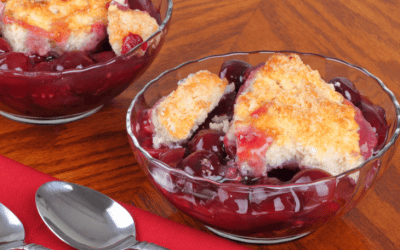 Cherry Cobbler – Too Easy & Delicious To Be True!